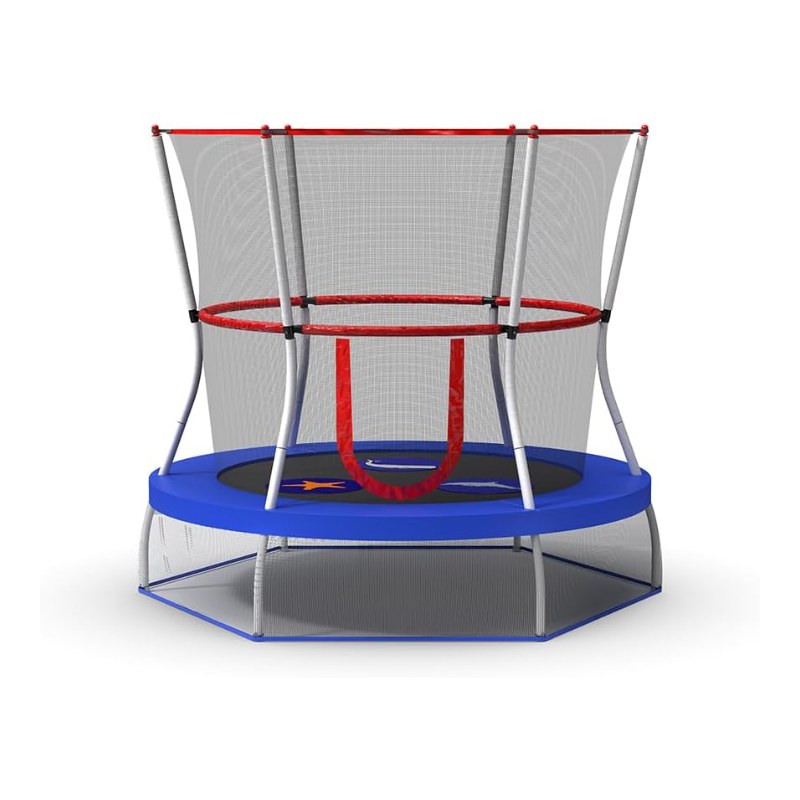 Skywalker Mini Trampoline with Enclosure