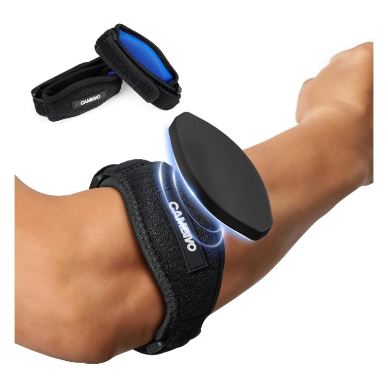 CAMBIVO Elbow Brace Strap, 2 Pack