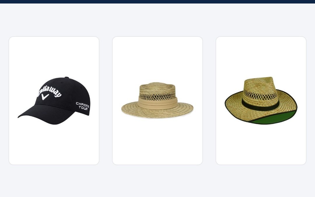 Best baseball caps and golf hats