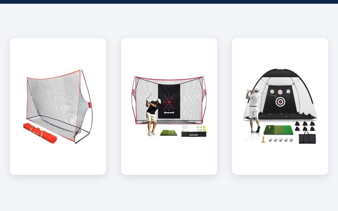 Best golf hitting nets for backyard and garage