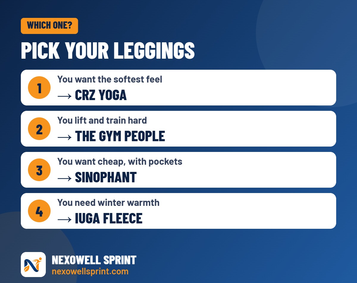 Which leggings for women should you buy guide