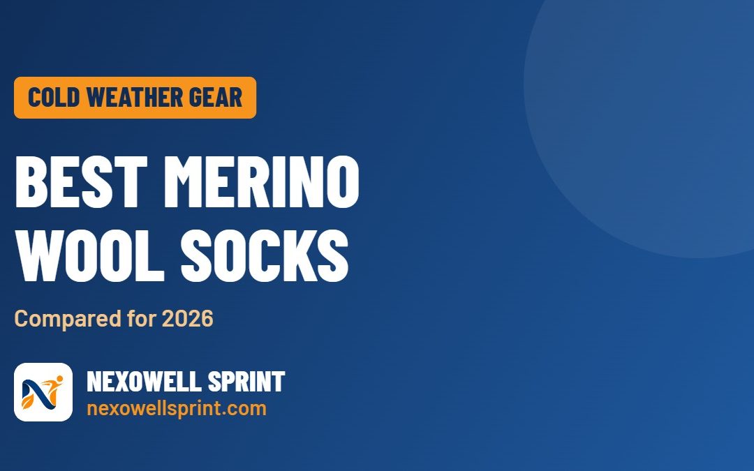 Best Merino Wool Socks guide cover from NexoWell Sprint