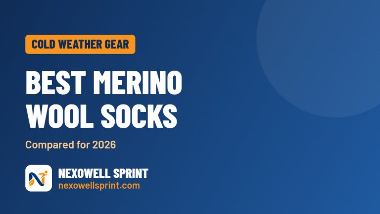 Best Merino Wool Socks guide cover from NexoWell Sprint