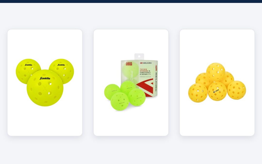 Best Outdoor Pickleballs (2026): 4 Balls for Durability, Wind and Cold