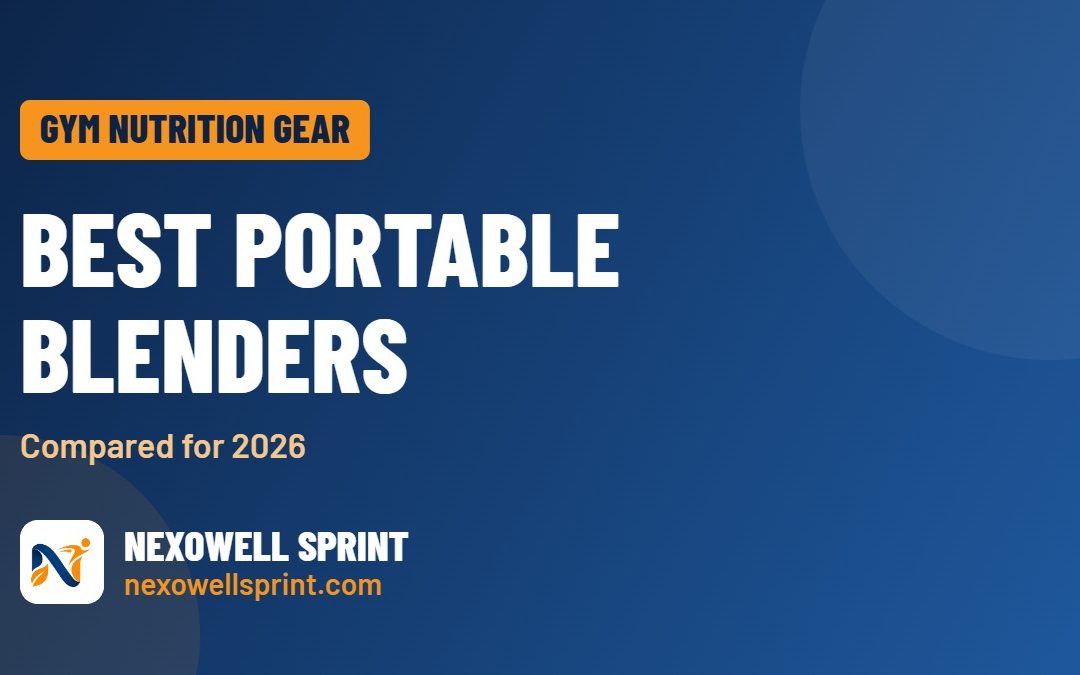 Best Portable Blenders guide cover from NexoWell Sprint