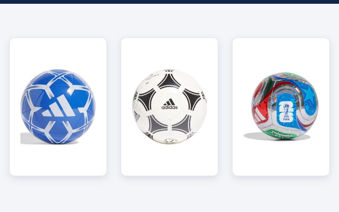 Best soccer balls: adidas Starlancer, Tango Street and Trionda