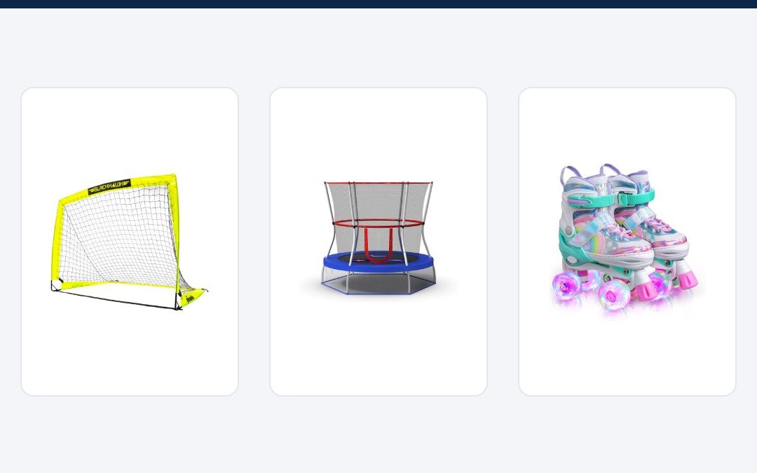 Sports gifts for kids by age