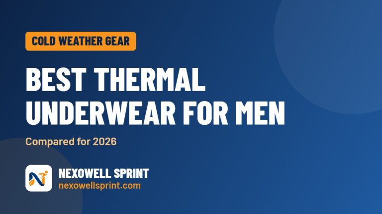 Best Thermal Underwear for Men guide cover from NexoWell Sprint
