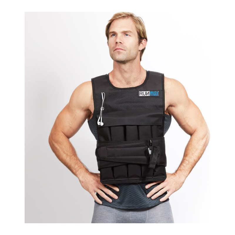 RUNmax Adjustable Weighted Vest