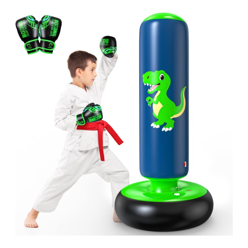 QPAU 48-Inch Inflatable Punching Bag