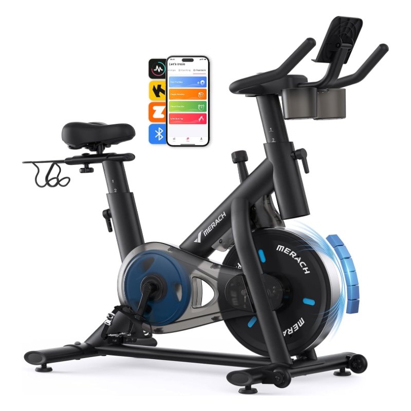 MERACH Magnetic Exercise Bike