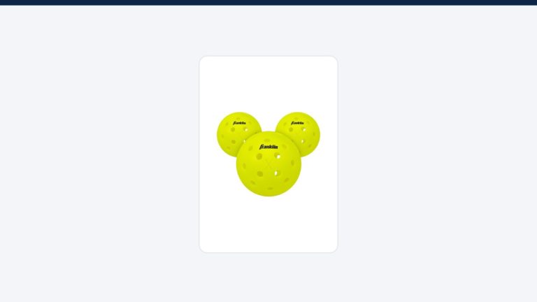 Franklin X-40 outdoor pickleballs