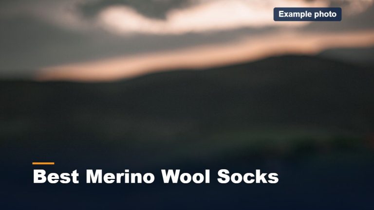 best merino wool socks, example photo