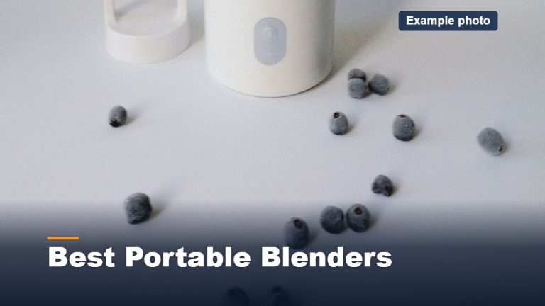 best portable blenders, example photo