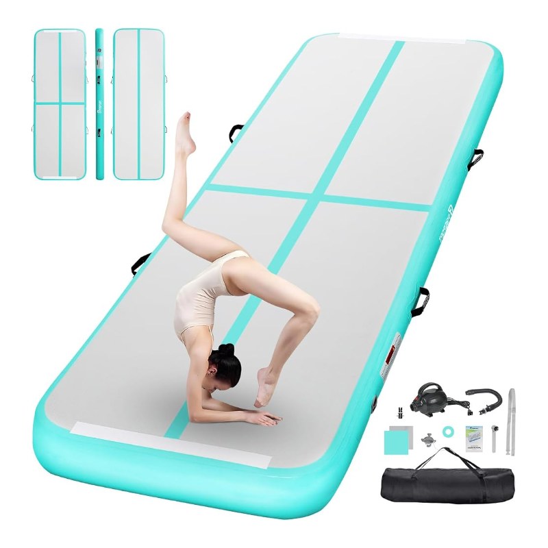 FBSPORT Inflatable Gymnastics Air Mat