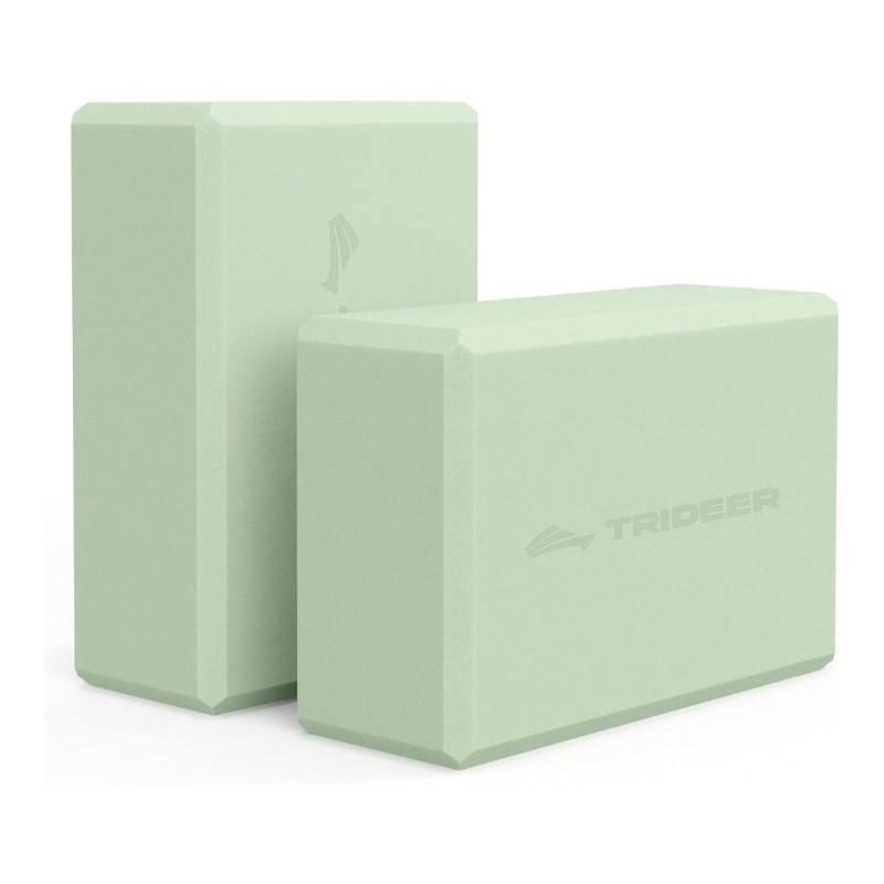 Yoga Blocks 2 Pack (Supportive Non-Slip Foam)
