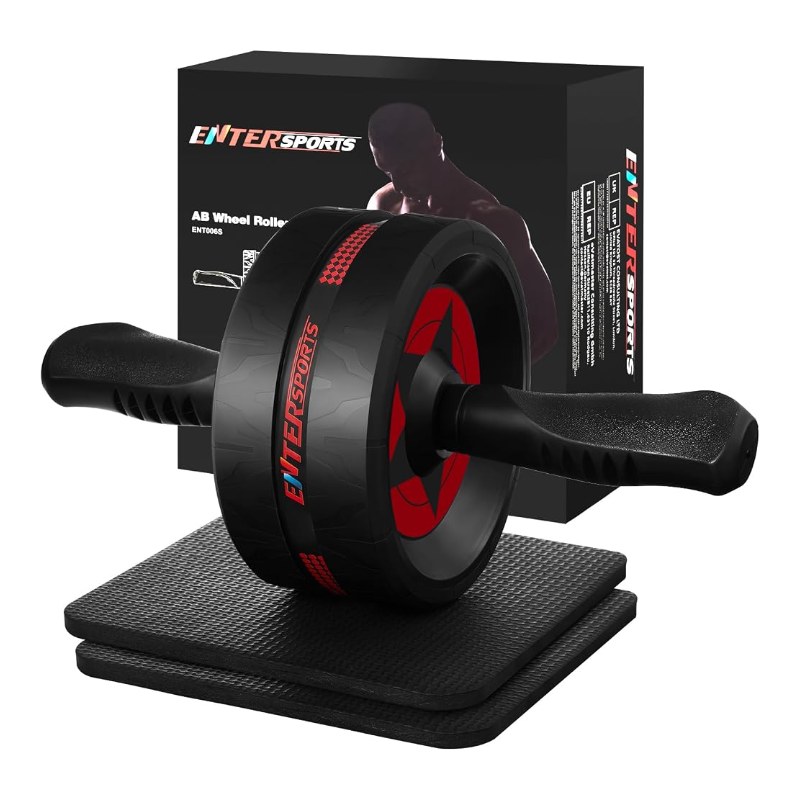 Ab Roller Wheel with 2 Knee Pads