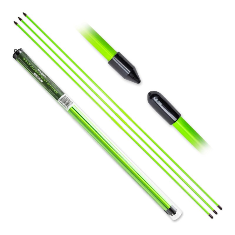 GoSports Golf Alignment Sticks (3 x 48 in)