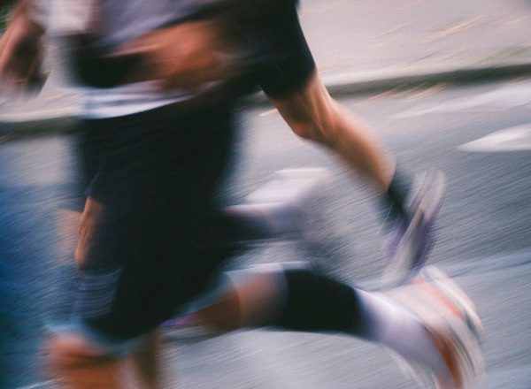 Runners in a race