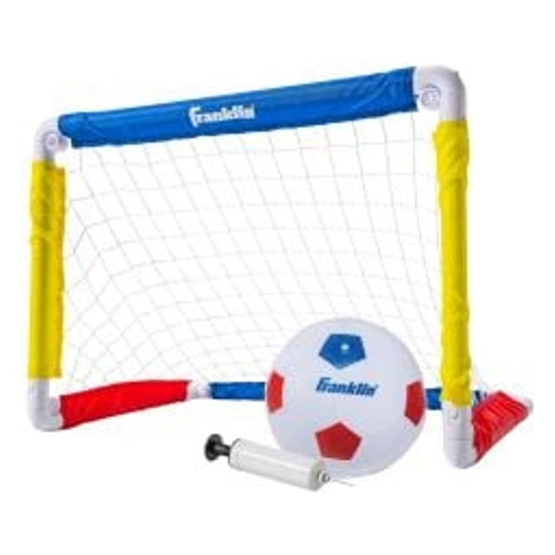 Franklin Sports Mini Soccer Goal with Ball and Pump