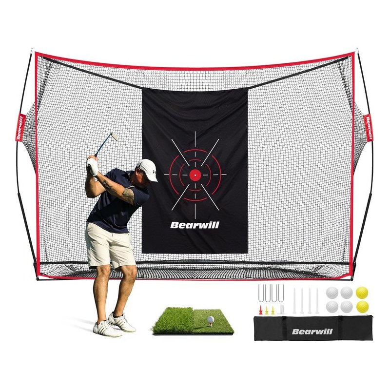 Bearwill 10 x 7 ft Heavy Duty Golf Net