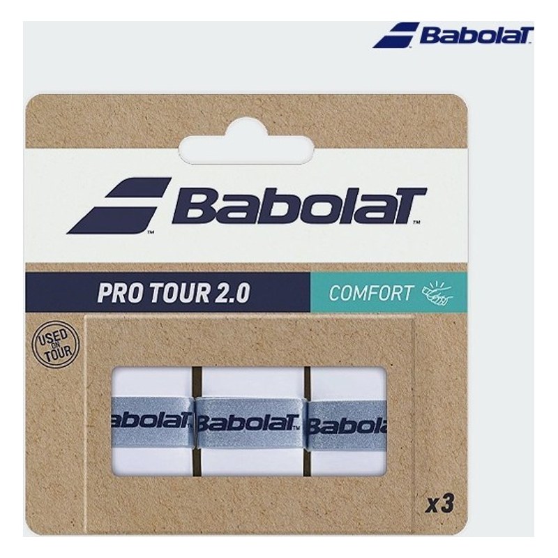 Babolat Pro Tour 2.0 Comfort Overgrip (3-Pack)