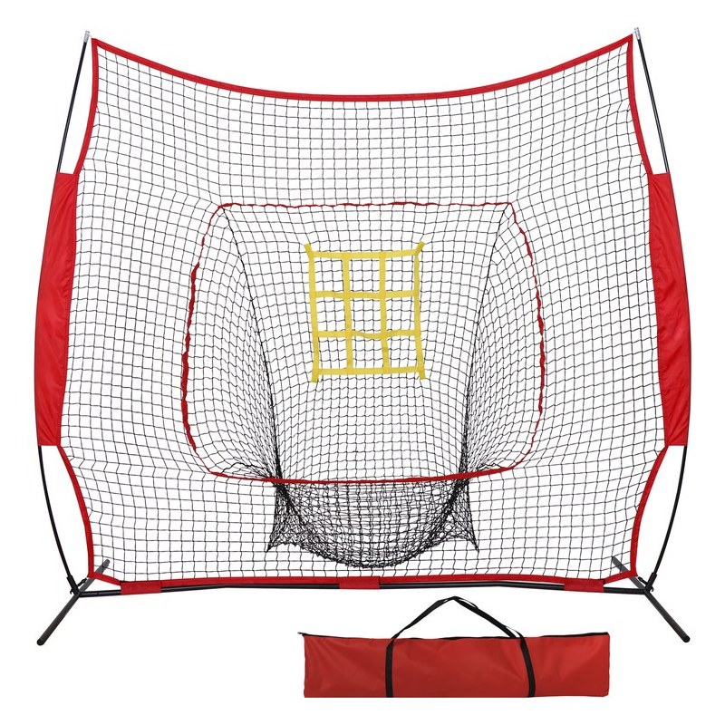 7×7 Practice Net with Strike Zone