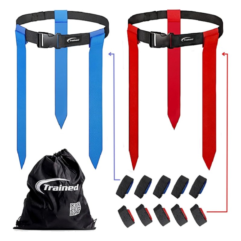 Adjustable Flag Football Belt Set