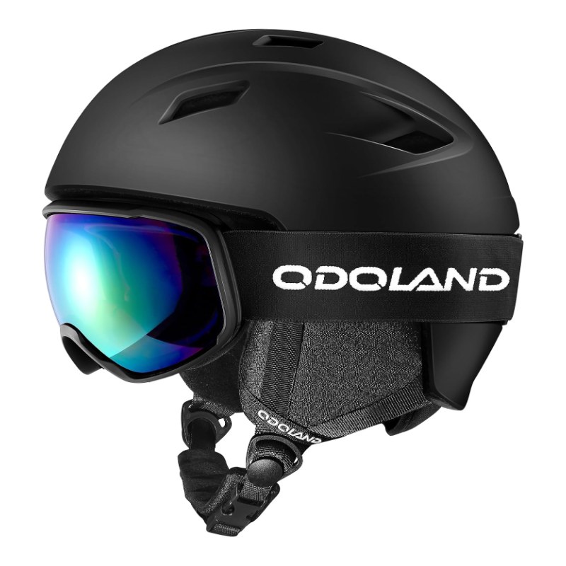 Odoland Ski Helmet & Goggles Set