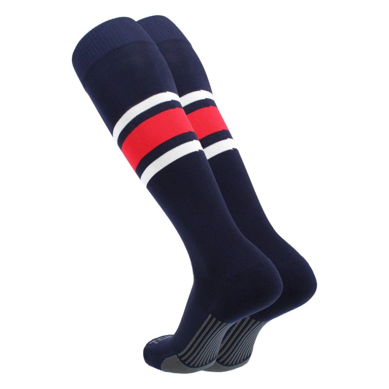 TCK Dugout Striped Baseball Socks
